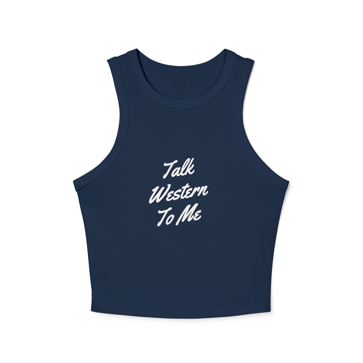 Talk Western To Me Country Crop Tank Top
