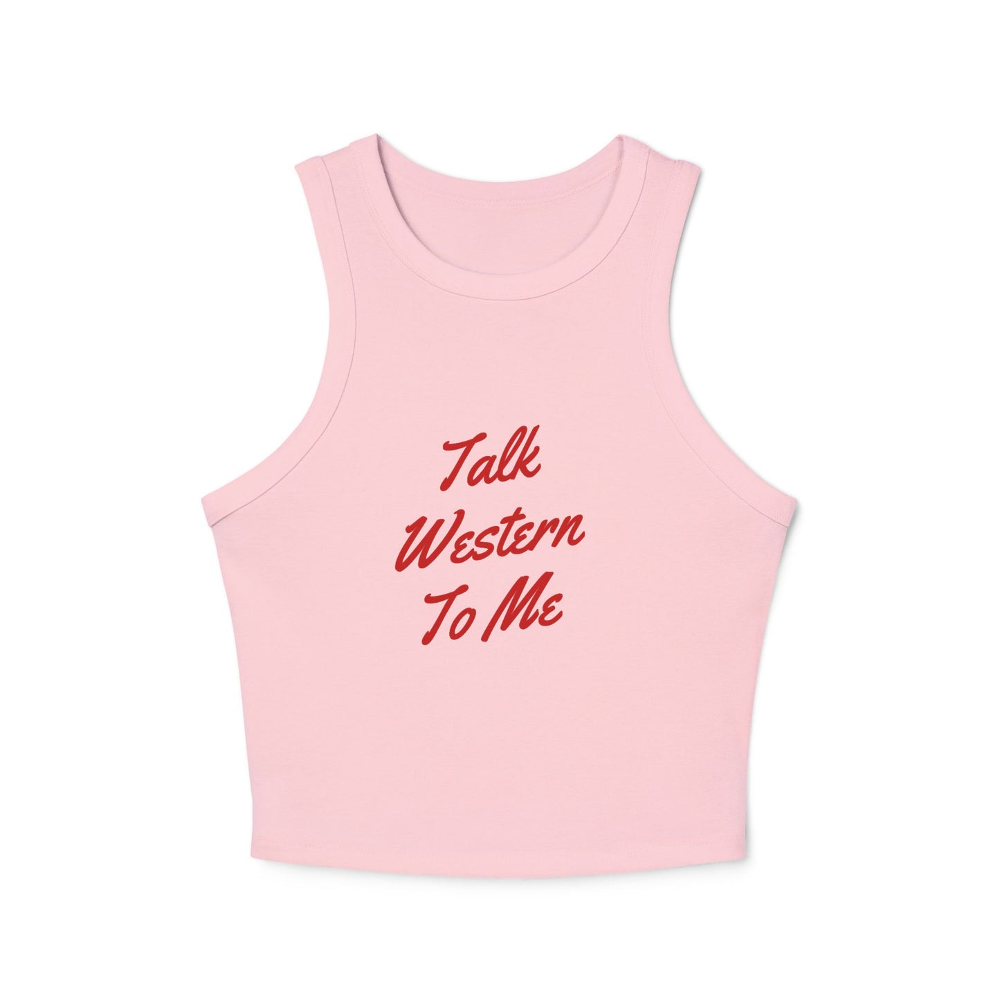 Talk Western To Me Country Crop Tank Top