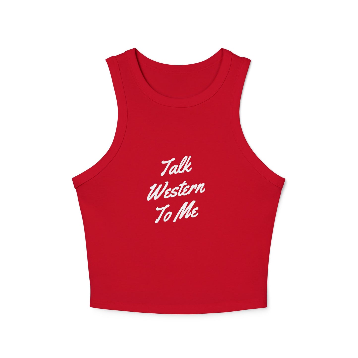 Talk Western To Me Country Crop Tank Top