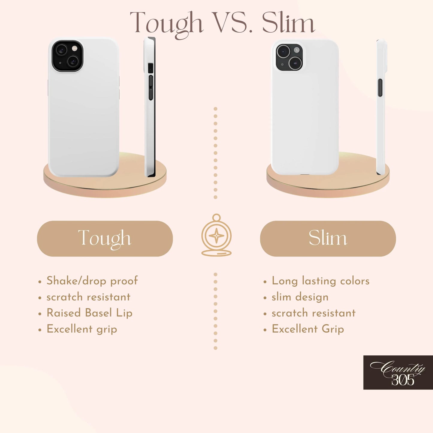 Phone Case, Coquette Coastal Cowgirl design, Cactus Case, Summer Cell Cover, Long Live Cowgirls, Beach Accessories, Western Boho, Cute Phone