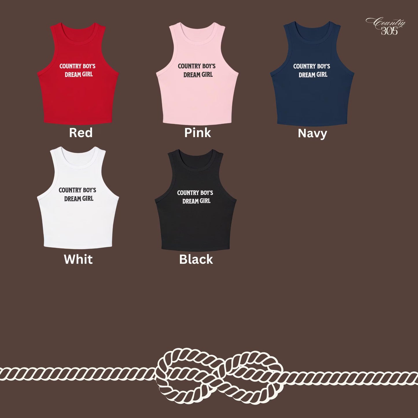 Country Boy's Dream Girl Country Tank Top