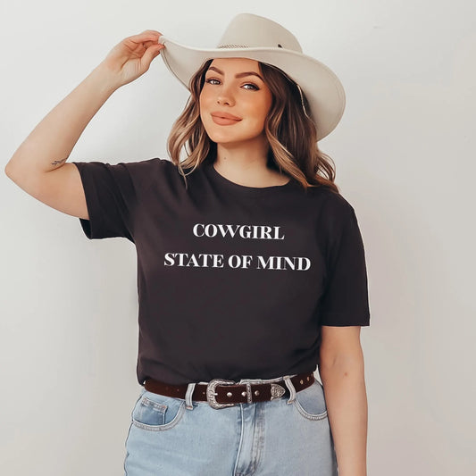 Cowgirl State of Mind Tee